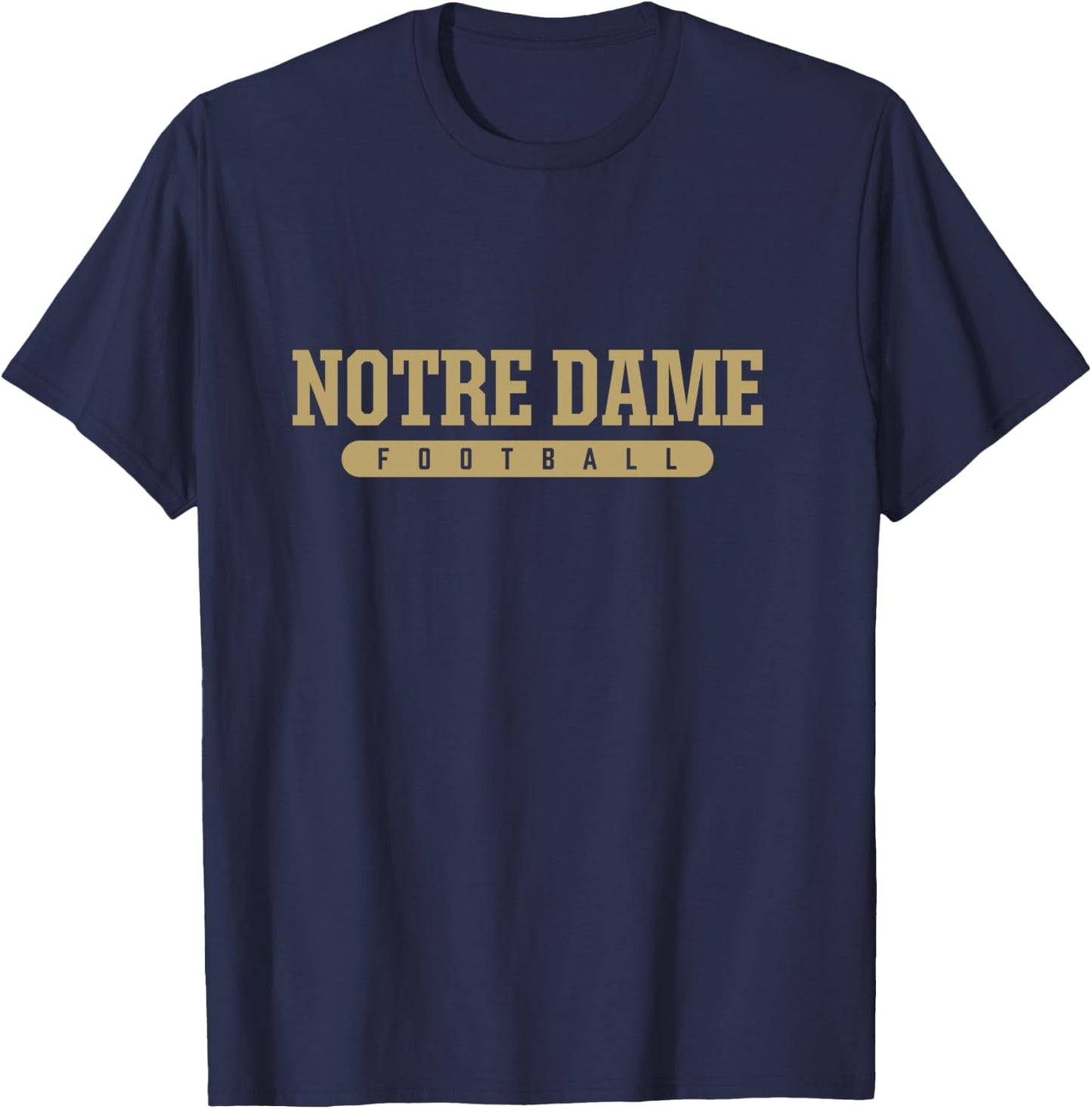 Notre Dame High School Football T-Shirt - T-Shirt | Navy