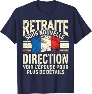 Retirement 2025 Man Retired 2025 , Black, S T-Shirt - T-Shirt | Navy