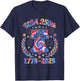 USA 250th Anniversary 1776 to 2026 Tie Dye T-Shirt - T-Shirt | Navy