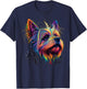 Cute Yorkshire Terrier Dog on Yorkshire Terrier Lover Men Women Kids T-Shirt - T-Shirt | Navy