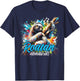 Roatan Sloth, Roatan Honduras Sloth Paint Splatter, Roatan T-Shirt - T-Shirt | Navy