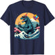 Kaiju Birthday Japan Monster Movie Bday Party Decorations T-Shirt - T-Shirt | Navy