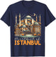 Istanbul Turkey Travel Vacation Turkish I Love Istanbul T-Shirt - T-Shirt | Navy