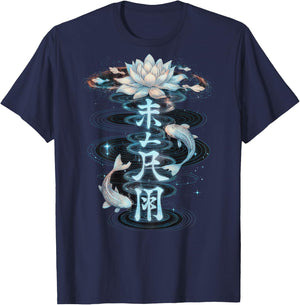 Streetwear Aesthetic Japanese Backprint Vaporwave Fashiom , Black, S T-Shirt - T-Shirt | Navy