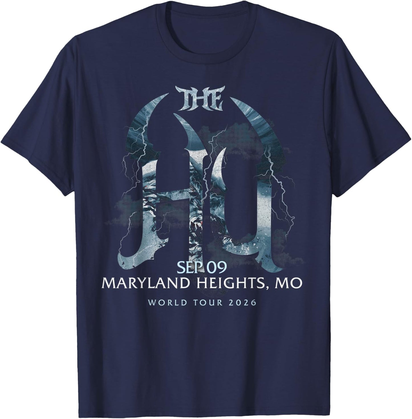 The Hu Warrior Chant Maryland Heights T-Shirt - T-Shirt | Navy