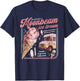 Moonbeam Ice Cream Truck Vintage Retro T-Shirt - T-Shirt | Navy