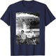 Atomic Bomb Cloud Nuclear War Retro Vintage Military T-Shirt - T-Shirt | Navy