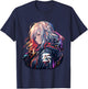 Manga Anime Ästhetische Cyberpunk Techwear Harajuku T-Shirt - T-Shirt | Navy