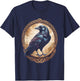 Golden Odin's Raven Northman Valhalla Norse Mythology T-Shirt - T-Shirt | Navy