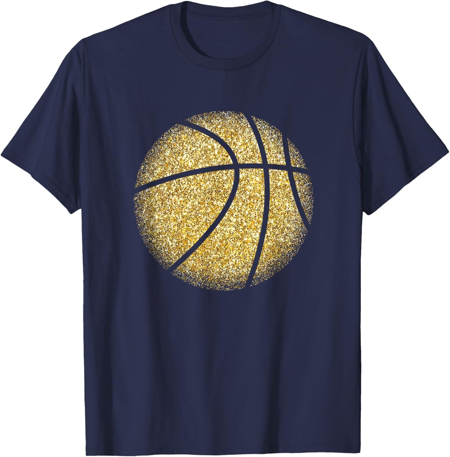 Basketball Player Funny Bball Lover Sports Vintage T-Shirt - T-Shirt | Navy