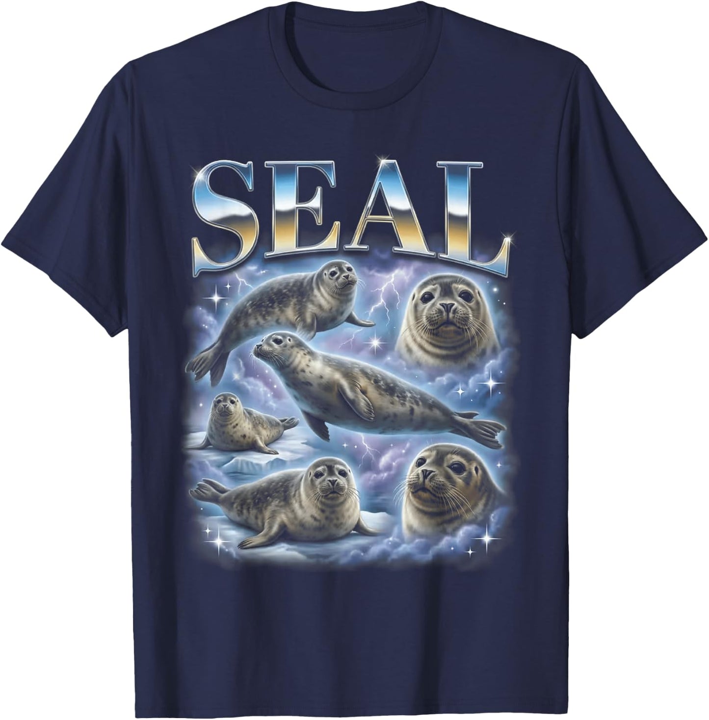 Seal T-Shirt - T-Shirt | Navy
