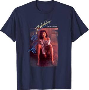 Flashdance Title T-Shirt - T-Shirt | Navy
