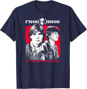 The Lost Boys Frog Brothers Monster Bashers Small T-Shirt - T-Shirt | Navy