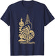 Drapeau du symbole de la Calédonie Manche Longue T-Shirt - T-Shirt | Navy