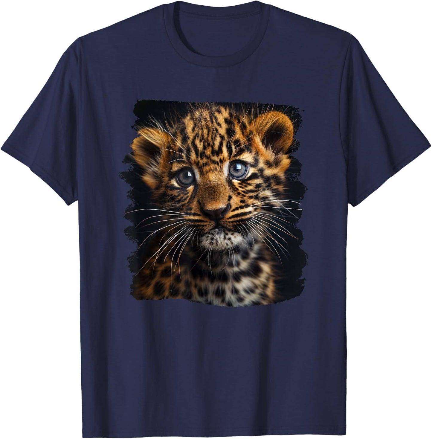Amur Leopards Lovers Amur Leopard T-Shirt - T-Shirt | Navy
