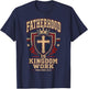 Fatherhood is Kingdom Work Christian Dad Men Father's Day T-Shirt - T-Shirt | Navy