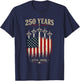 250 Anniversary USA Flag T-Shirt - T-Shirt | Navy