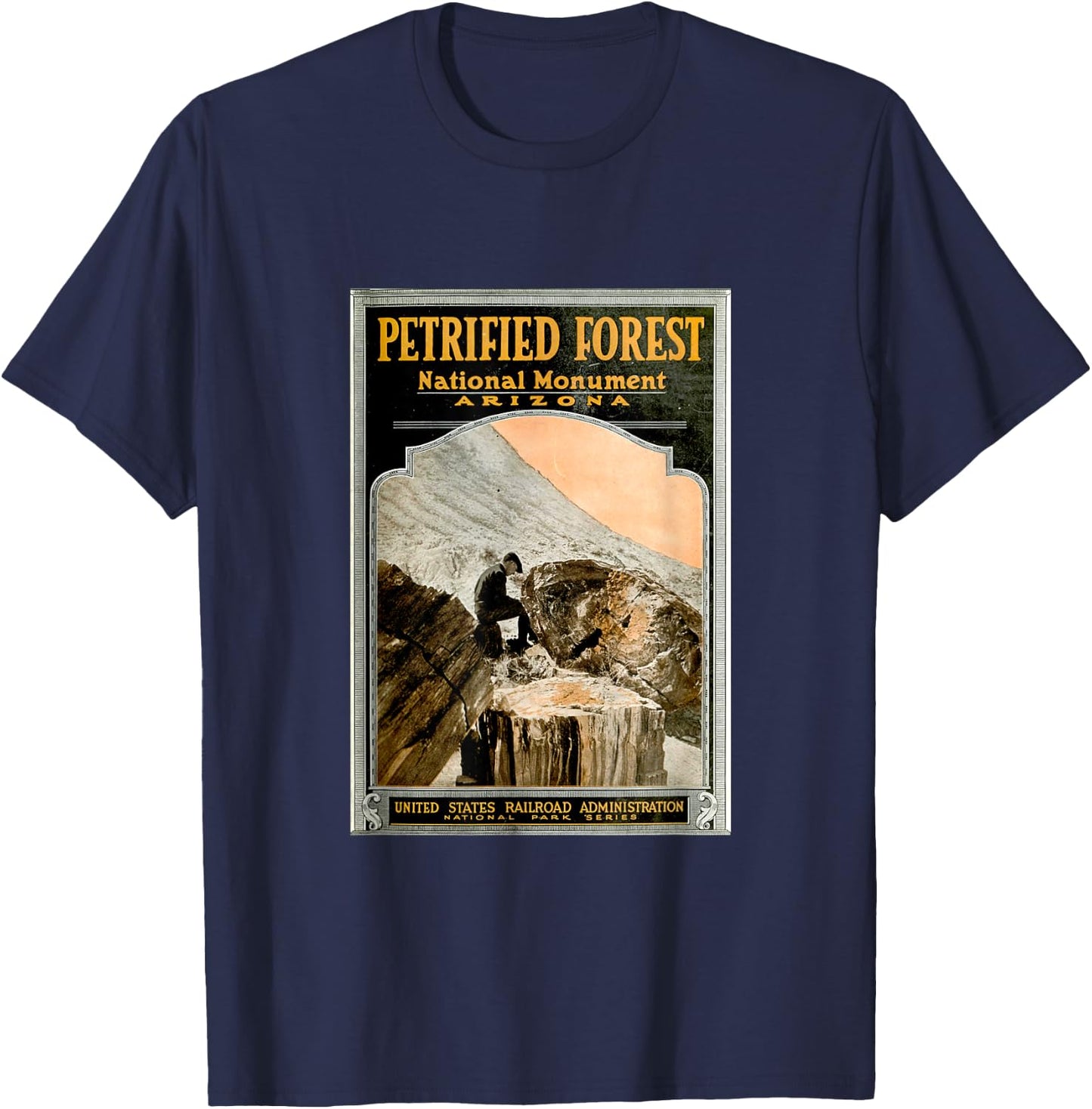 Petrified Forest National Park T Shirt T-Shirt - T-Shirt | Navy