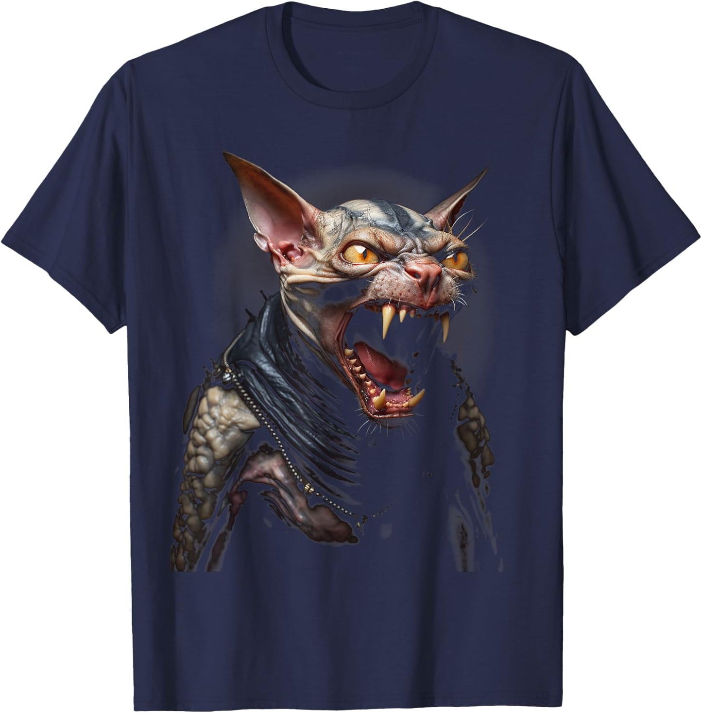 Cat Sphynx breeds funny Kitty Kitten Cat Sphynx T-Shirt - T-Shirt | Navy