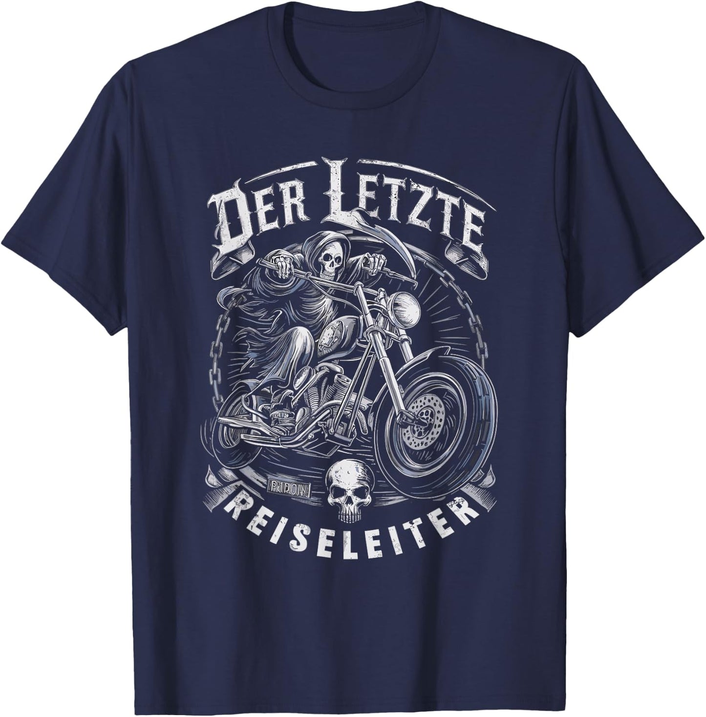 Der letzte Reiseleiter T-Shirt - T-Shirt | Navy