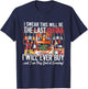 Funny I Swear This Will Be The Last Guitar Guitar Lover T-Shirt - T-Shirt | Navy