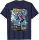Vincent Hie Movie Parody Cat To The Future Pet Lovers X Back T-Shirt - T-Shirt | Navy