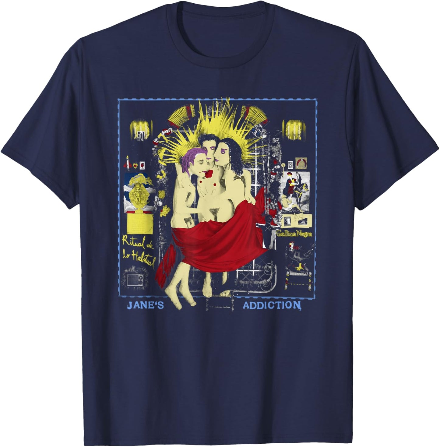 Jane’s Addiction Habitual T-Shirt - T-Shirt | Navy