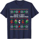 Have A Very Grateful Christmas Funny Bear Ugly Xmas 2022 T-Shirt - T-Shirt | Navy