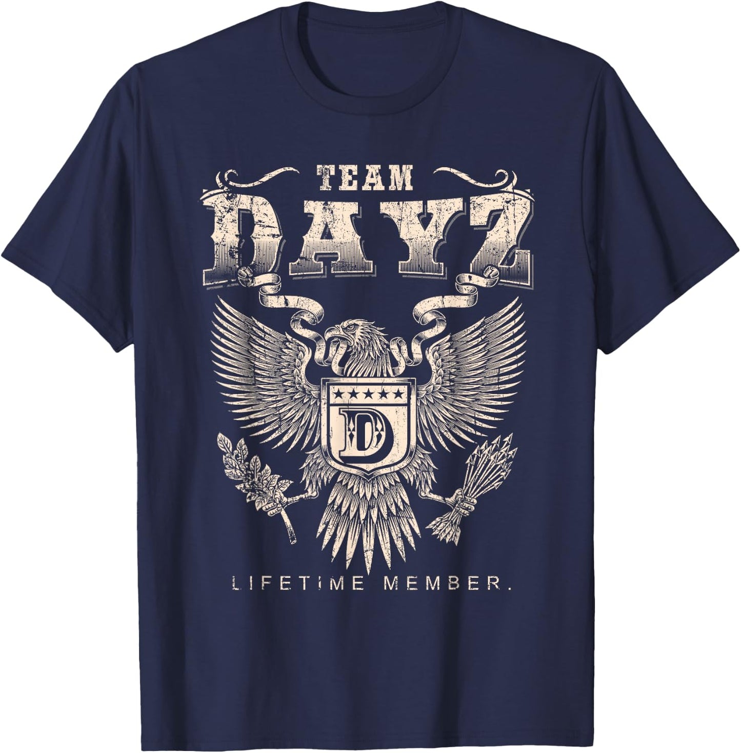 Team Dayz Lifetime-Mitglied - Dayz Name T-Shirt - T-Shirt | Navy