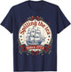 Spilling The Tea Since 1773 Vintage Us History Teacher T-Shirt - T-Shirt | Navy
