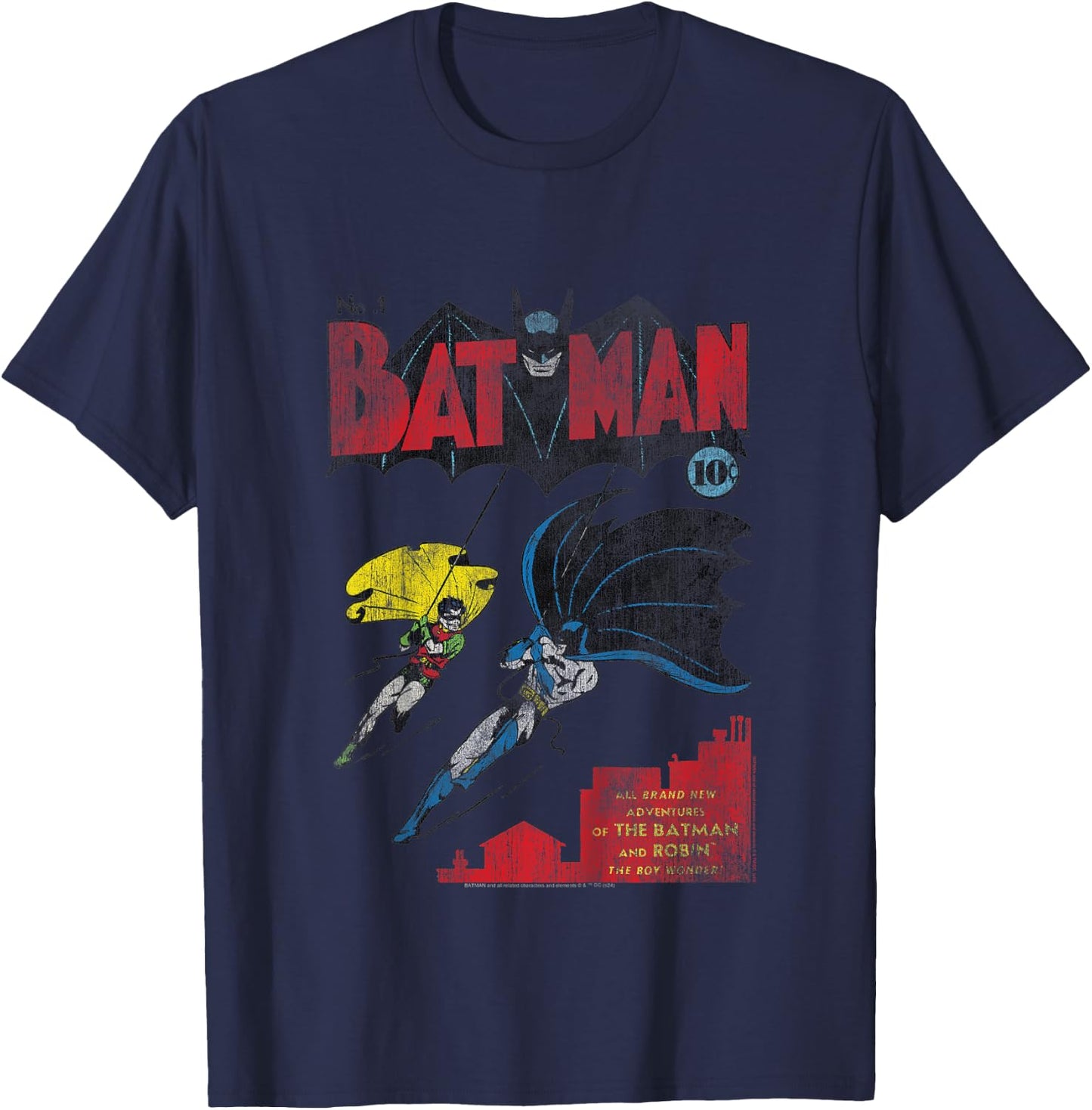 Kids Batman Issue 1 Cover Camiseta T-Shirt - T-Shirt | Navy