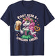 German Drindl Unicorn Beer Pretzel Funny Oktoberfest Party T-Shirt - T-Shirt | Navy