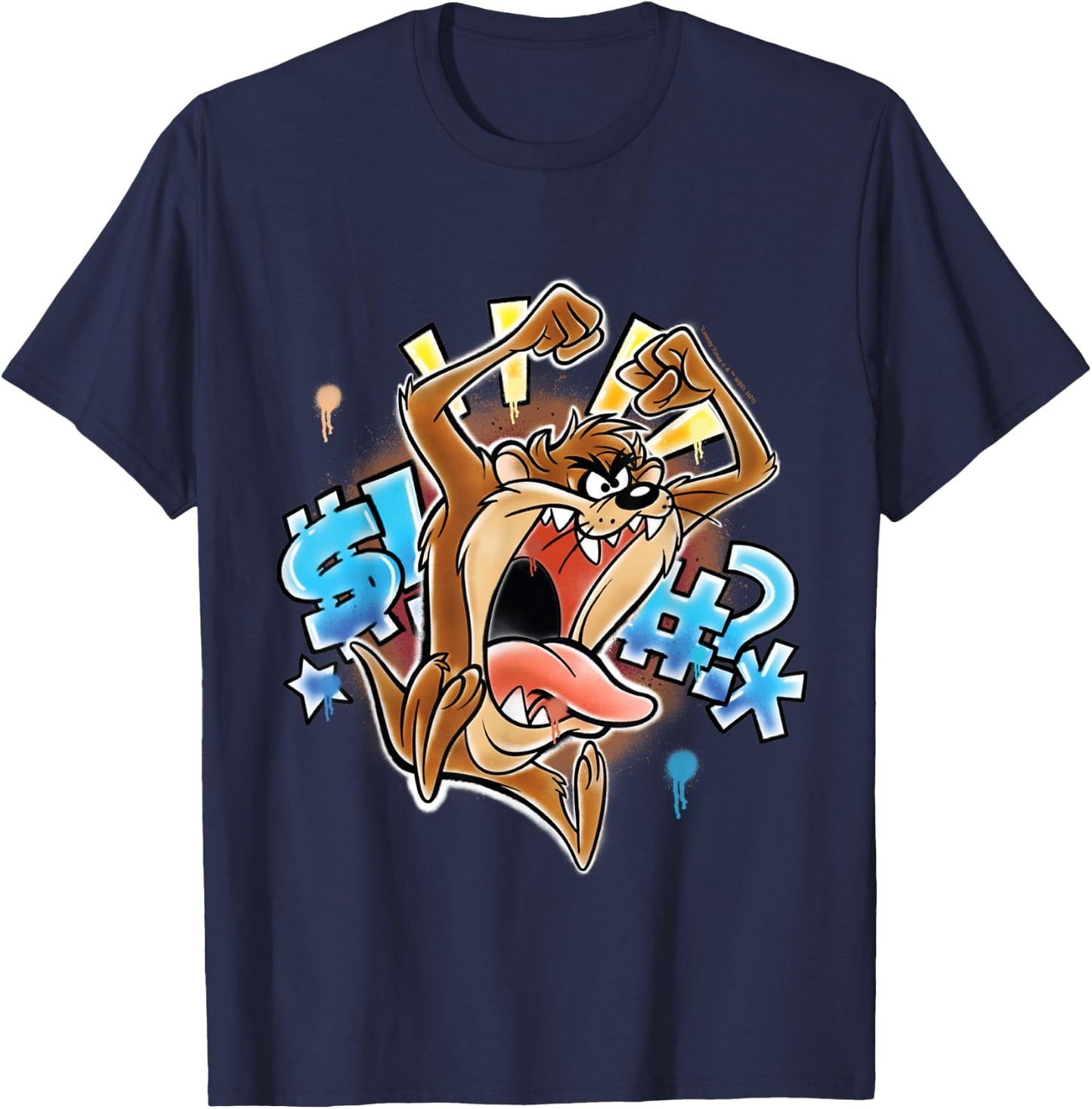Looney Tunes Taz T-Shirt - T-Shirt | Navy