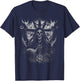Gothic Aesthetic Occult Unholy Grunge Emo Punk Satanic T-Shirt - T-Shirt | Navy