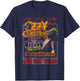 Ozzy Osbourne Diary Tour des Moines Iowa T-Shirt - T-Shirt | Navy