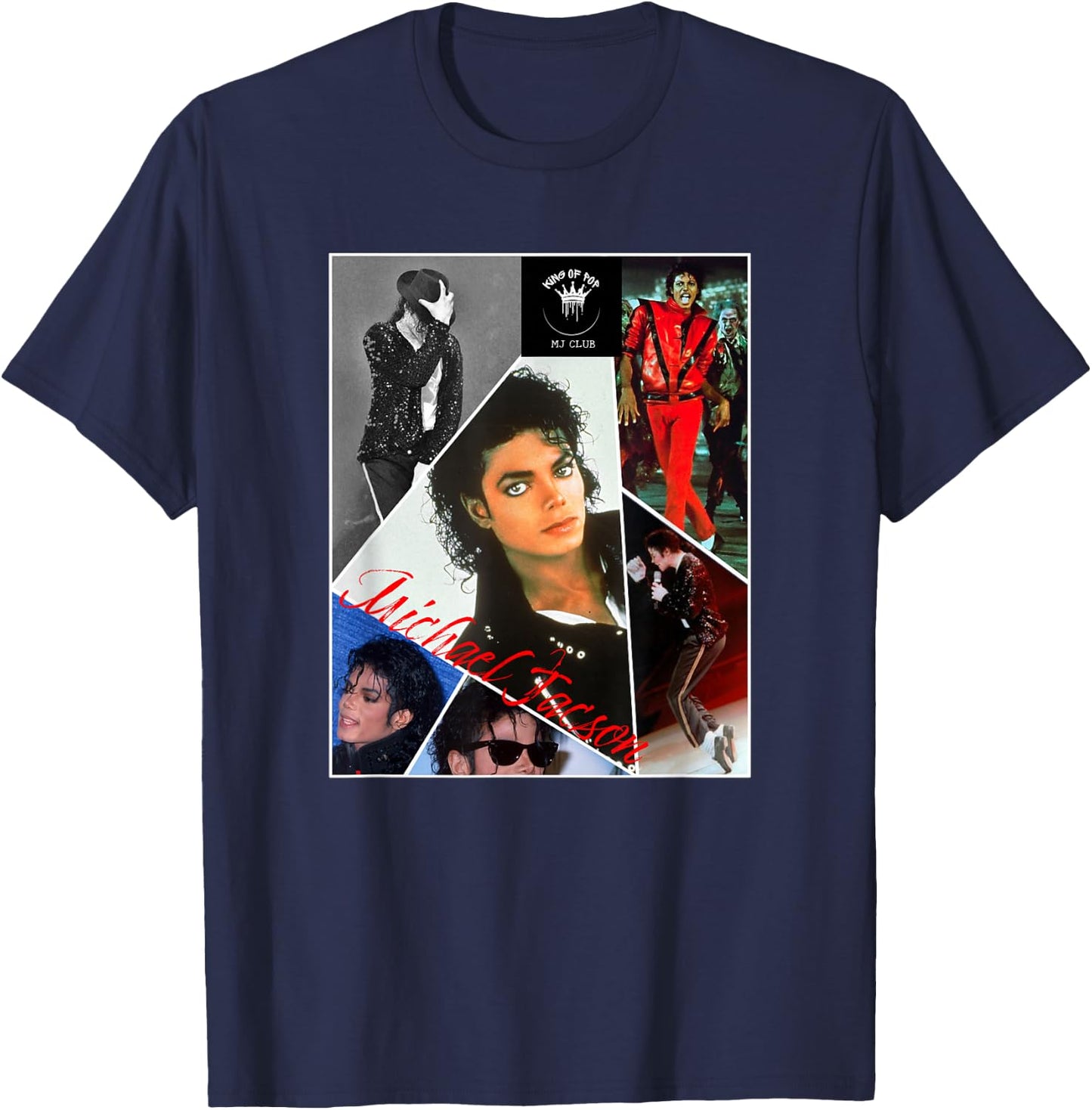 MJ-021 , Black, S T-Shirt - T-Shirt | Navy