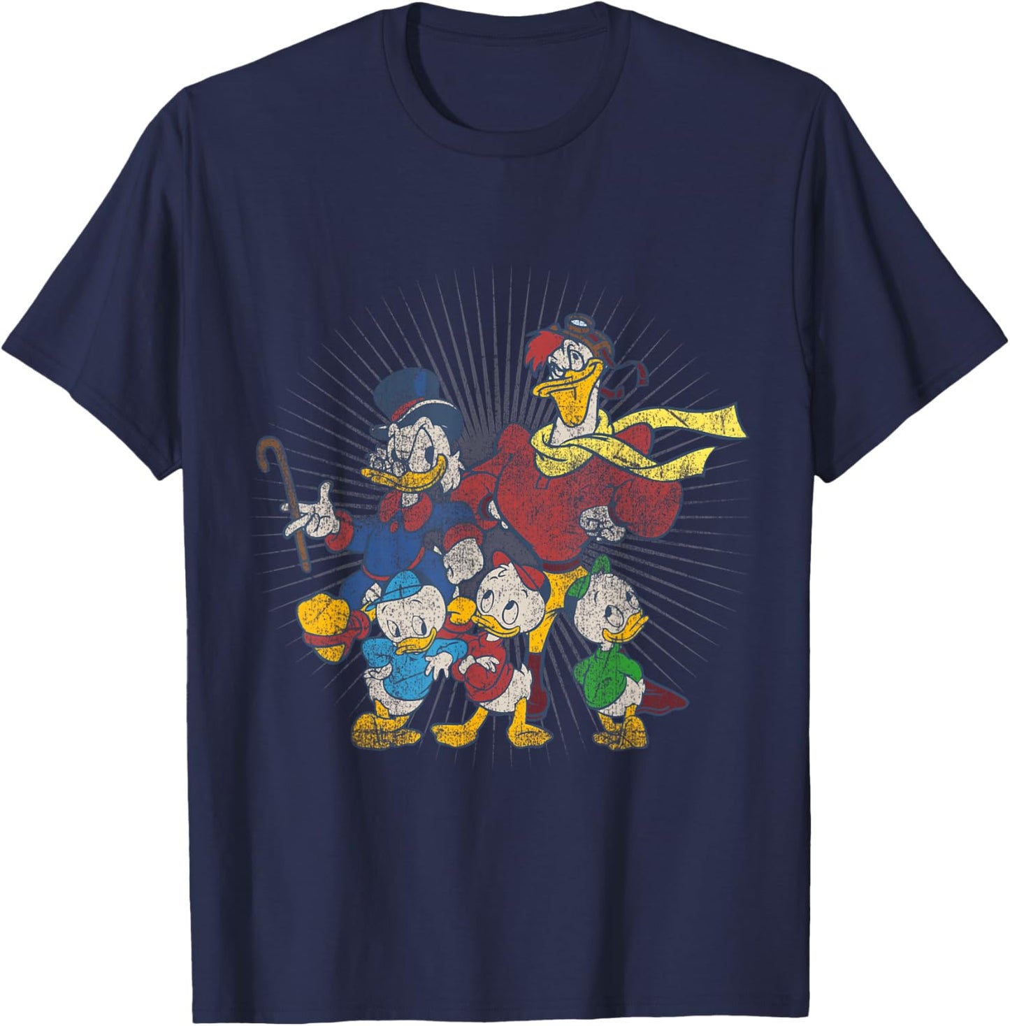 Disney - Ducktales Group T-Shirt - T-Shirt | Navy