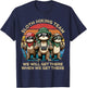 Sloth Hiking Team We Will Get There When We Get There Funny T-Shirt - T-Shirt | Navy