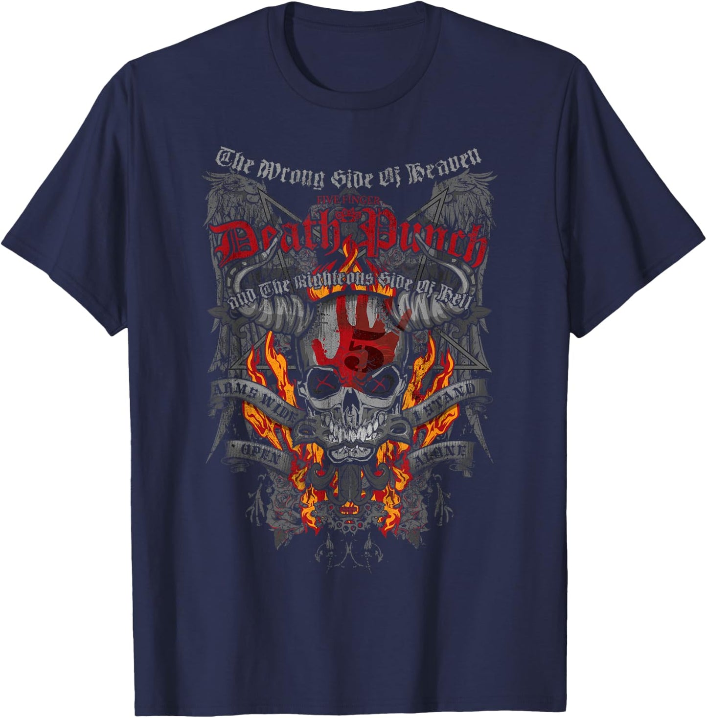 5FDP Wrong Side T-Shirt - T-Shirt | Navy