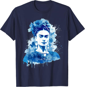 Frida Kahlo - Vielzahl von Artikeln T-Shirt - T-Shirt | Navy