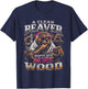 A Clean Beaver Always Gets More Wood Funny Adult Joke Men T-Shirt - T-Shirt | Navy