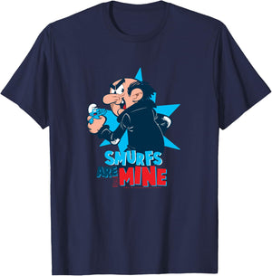 The Smurfs Smurfs Gargamel Smurfs are MINE T-Shirt - T-Shirt | Navy