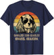 Cavalier King Charles Spaniel Grandpa Dog Father's Day T-Shirt - T-Shirt | Navy