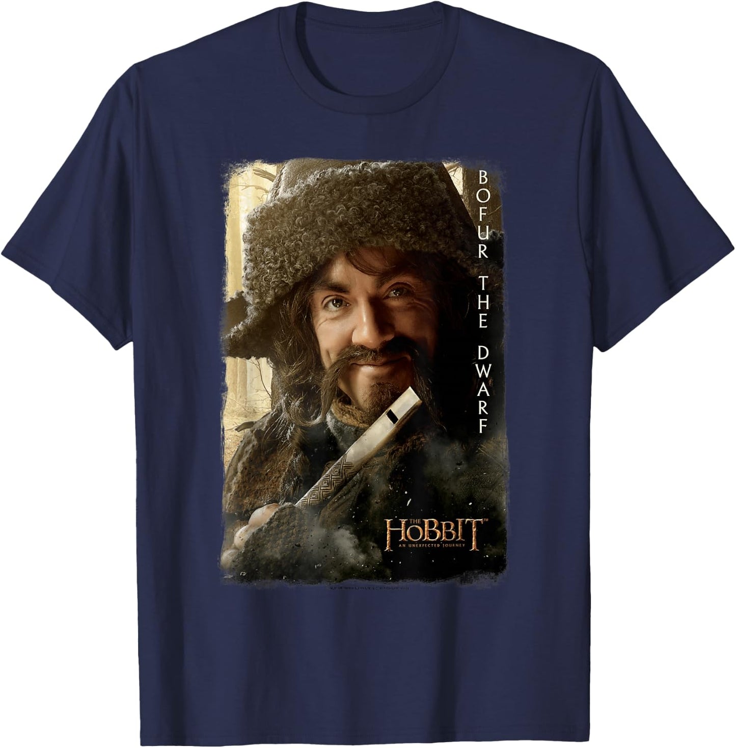 The Hobbit Bofur T-Shirt - T-Shirt | Navy
