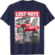 Disney Peter Pan Lost Boys Classic Group Shot Poster T-Shirt - T-Shirt | Navy