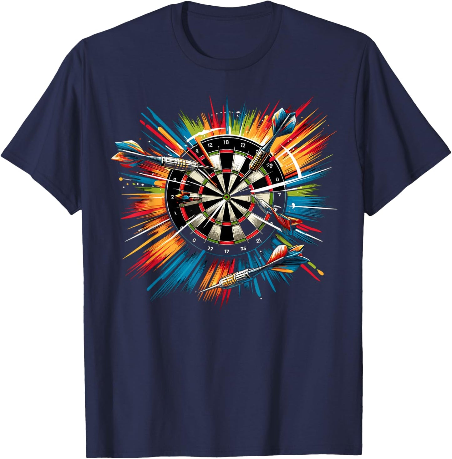 Dart , black T-Shirt - T-Shirt | Navy