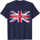 Bloody Hell Funny British Slang Pride UK Flag English T-Shirt - T-Shirt | Navy