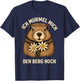 Ich Murmel Mich Den Berg Hoch Lustiges Murmeltier Edelweiß T-Shirt - T-Shirt | Navy