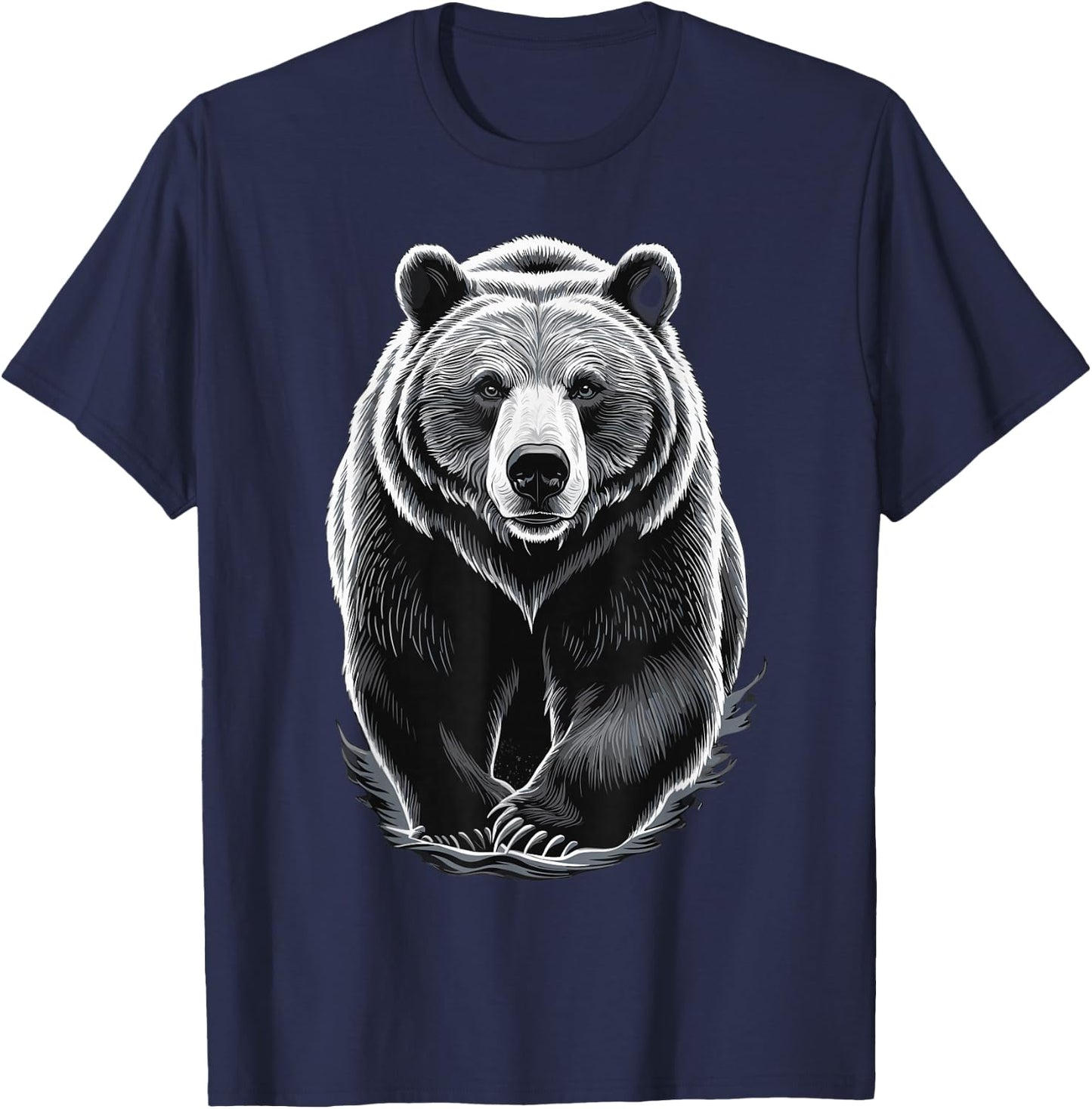 Grizzly Bär T-Shirt - T-Shirt | Navy
