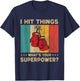 I Throw Punches Vintage Boxing Boxer T-Shirt - T-Shirt | Navy